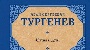 Hinnang romaani I.S.  Turgenev