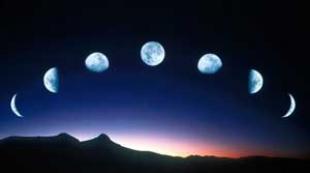 Kuidas kuu välja näeb?  Kasvav poolkuu.  Kahanev Kuu Kaksikutes